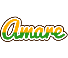 Amare banana logo