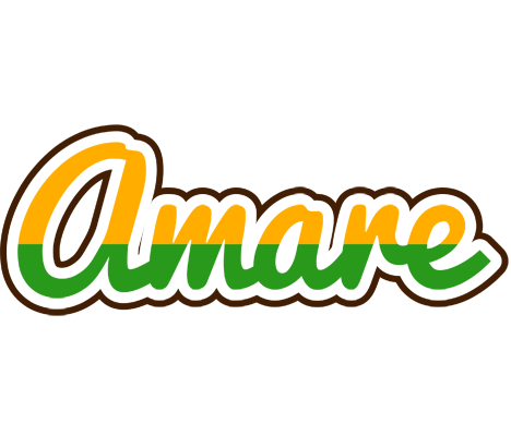Amare banana logo