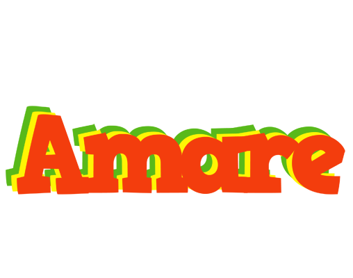 Amare bbq logo