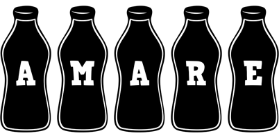 Amare bottle logo