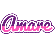 Amare cheerful logo