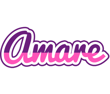 Amare cheerful logo