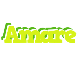 Amare citrus logo