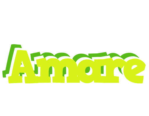 Amare citrus logo