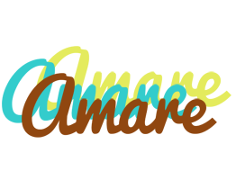 Amare cupcake logo