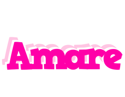 Amare dancing logo