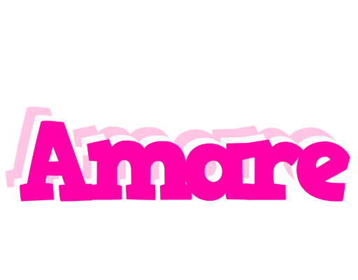 Amare dancing logo
