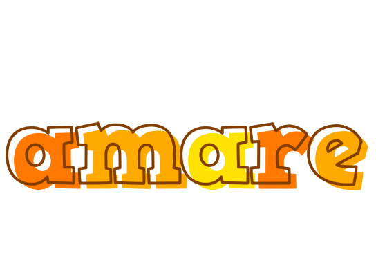 Amare desert logo