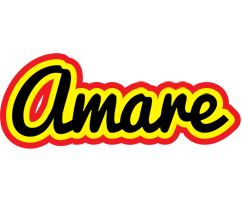 Amare flaming logo