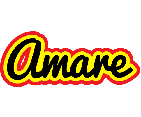 Amare flaming logo