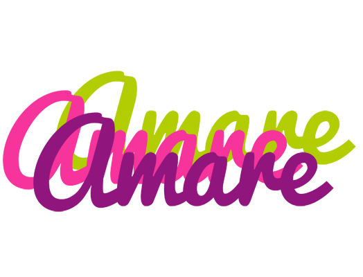 Amare flowers logo