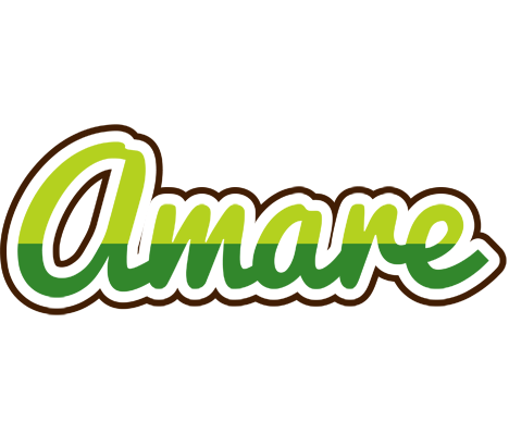 Amare golfing logo