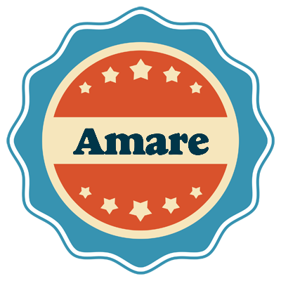 Amare labels logo