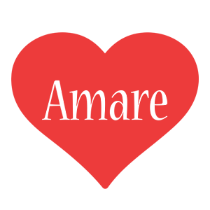 Amare love logo