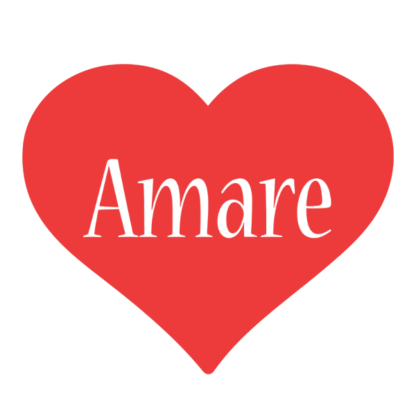 Amare love logo