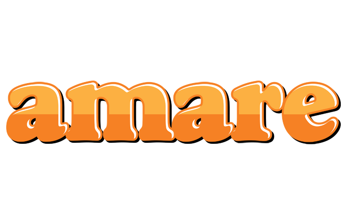 Amare orange logo