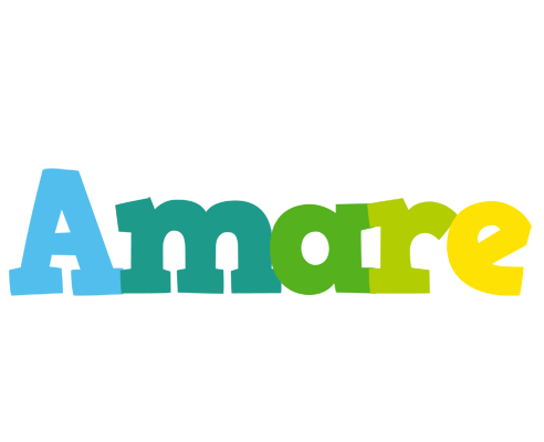 Amare rainbows logo