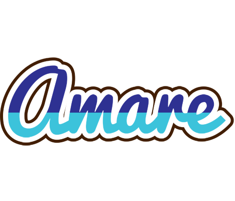 Amare raining logo