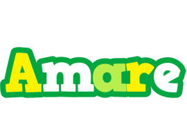 Amare soccer logo