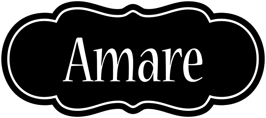 Amare welcome logo