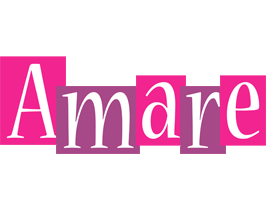 Amare whine logo