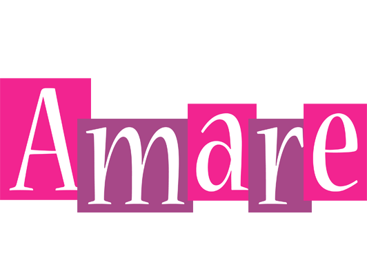 Amare whine logo