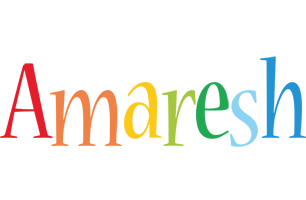 Amaresh birthday logo