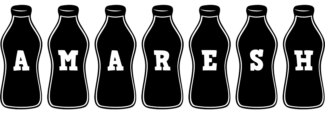 Amaresh bottle logo