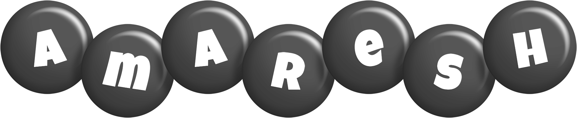 Amaresh candy-black logo