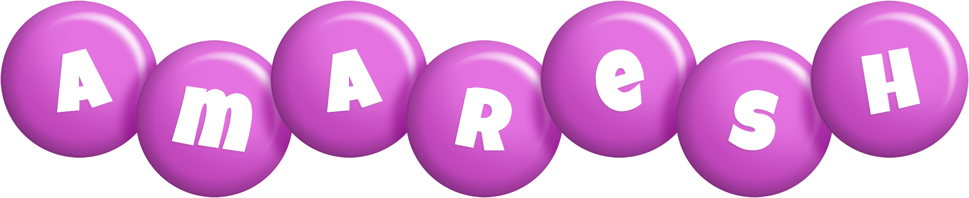 Amaresh candy-purple logo