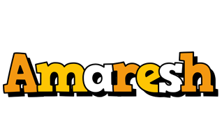 Amaresh cartoon logo