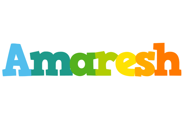 Amaresh rainbows logo