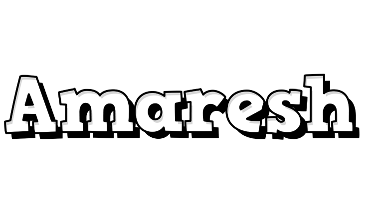Amaresh snowing logo
