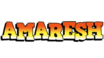 Amaresh sunset logo