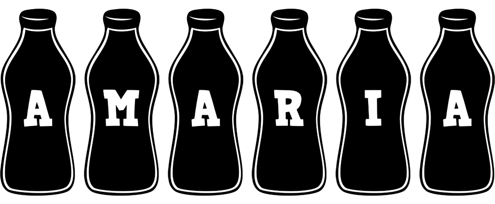 Amaria bottle logo