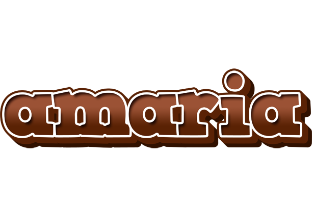 Amaria brownie logo