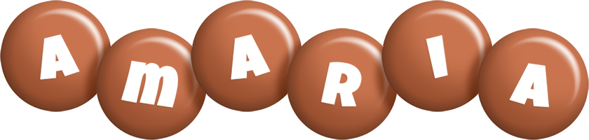 Amaria candy-brown logo