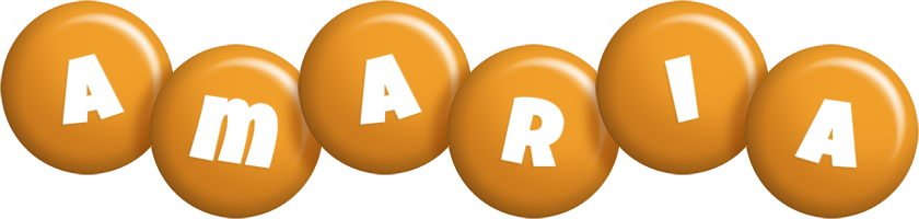 Amaria candy-orange logo