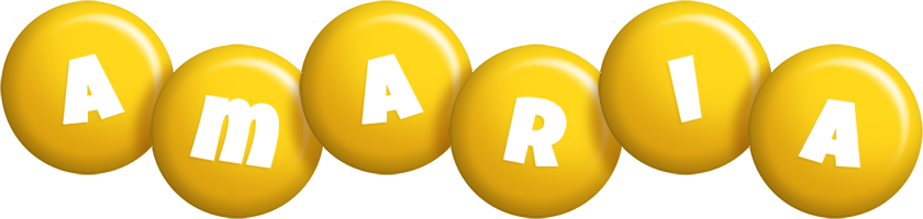 Amaria candy-yellow logo