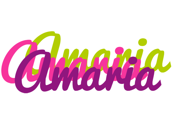 Amaria flowers logo