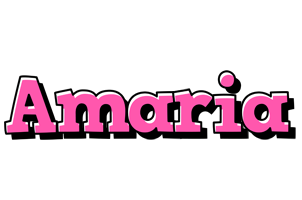 Amaria girlish logo