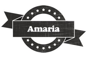 Amaria grunge logo