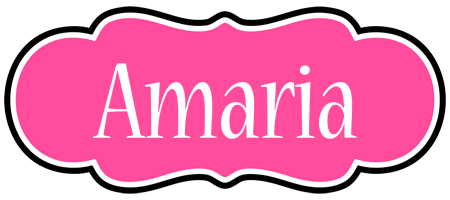 Amaria invitation logo