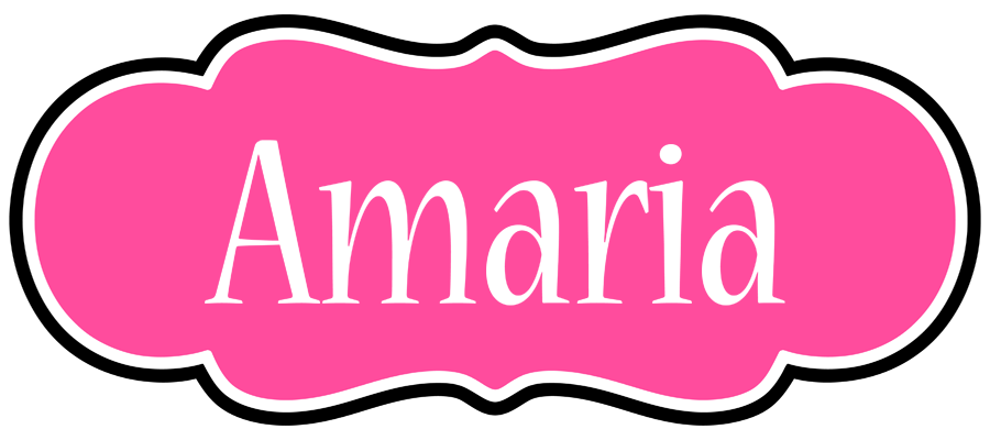 Amaria invitation logo