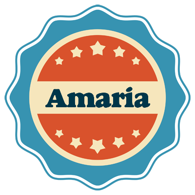 Amaria labels logo