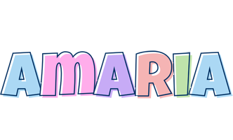 Amaria pastel logo