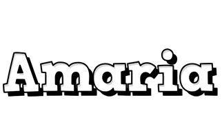 Amaria snowing logo