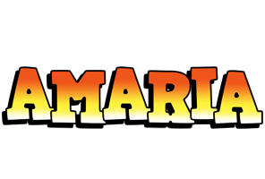 Amaria sunset logo