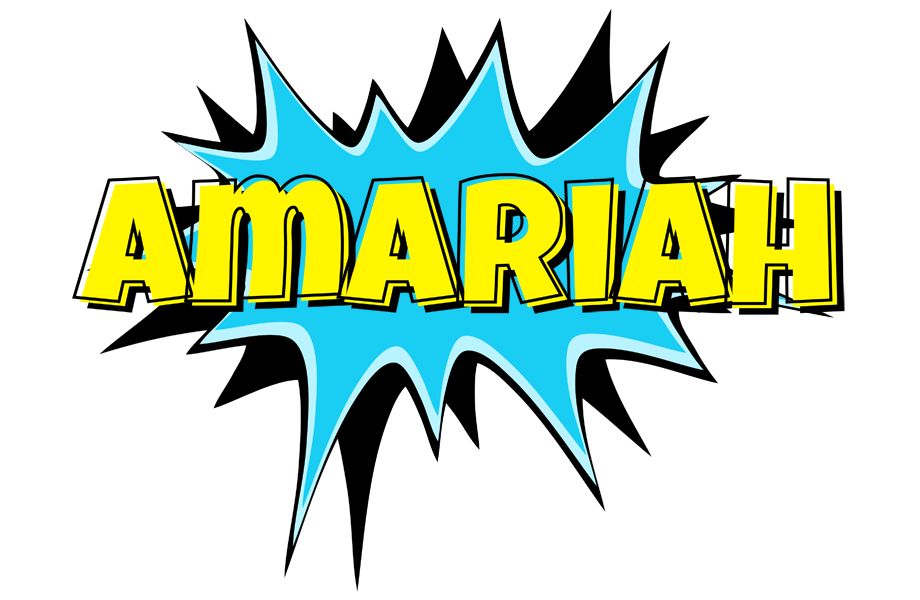 Amariah amazing logo