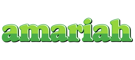 Amariah apple logo